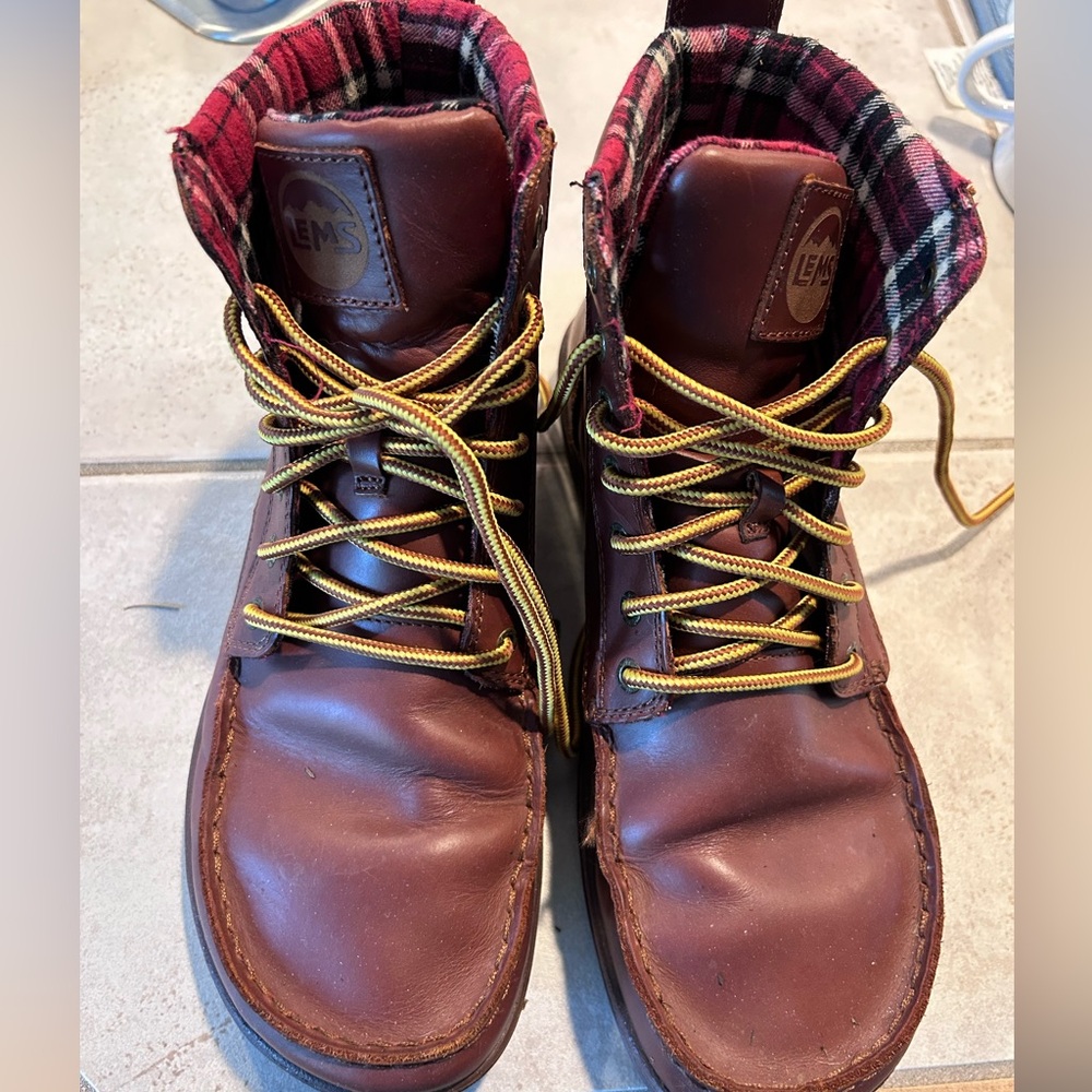 Lems Builder Boot (Leather). Mens size 11. Lightly used in good condition.